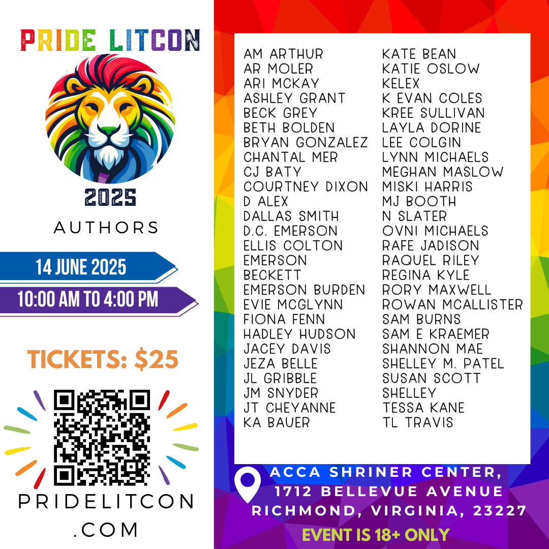 Authors 2025 Square (1) Pride Litcon Logo